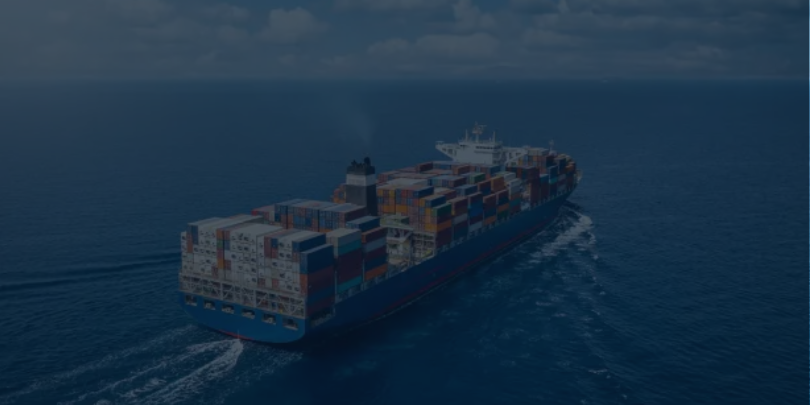 Boat transporting freight