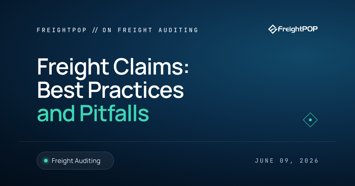 Freight Claims: Best Practices and Pitfalls from FreightPOP