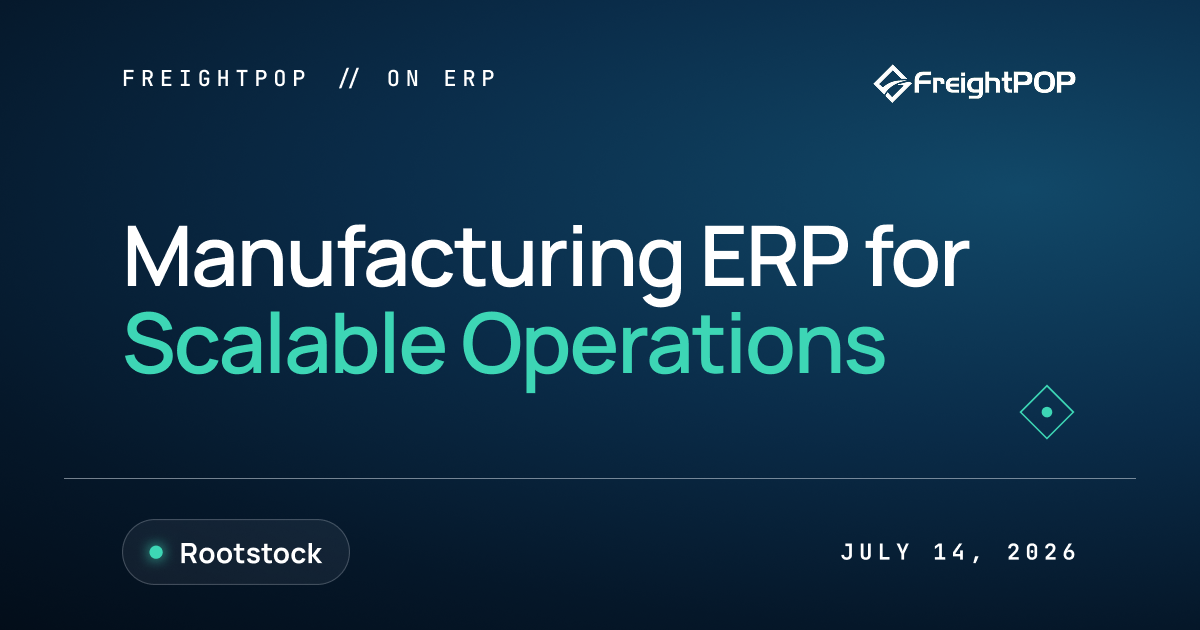 Manufacturing ERP for scalable operations blog thumbnail