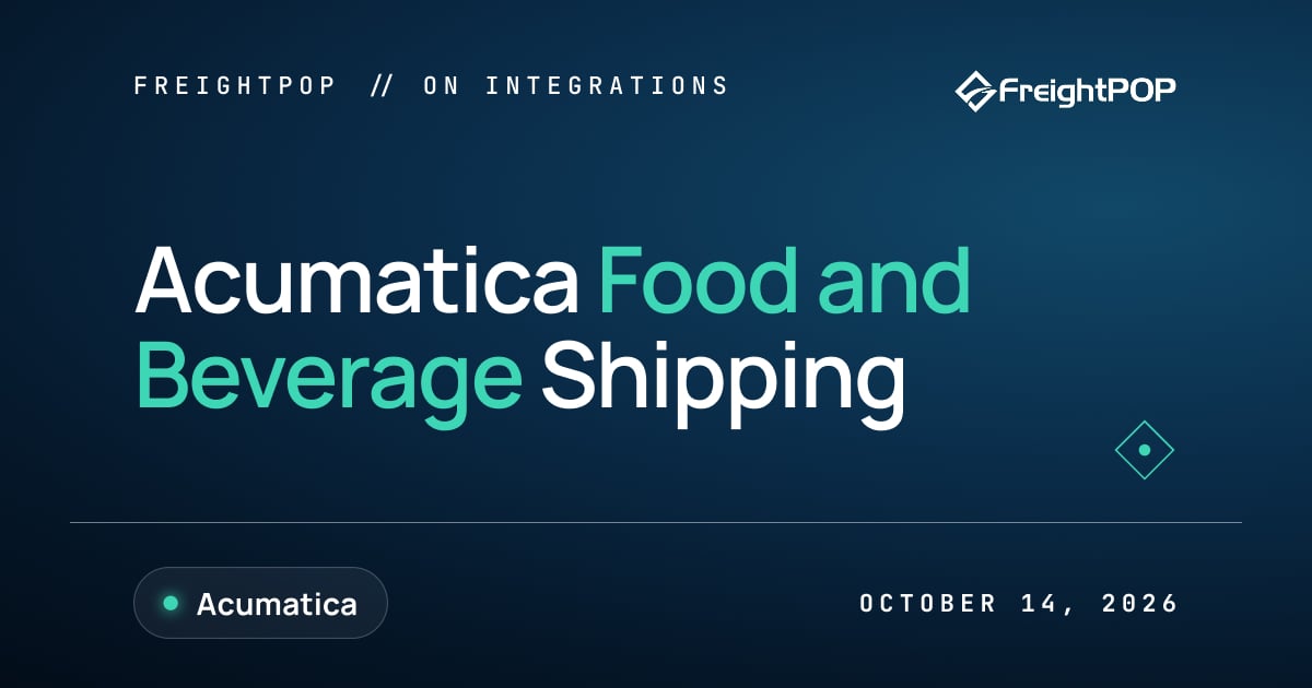 Acumatica Food and Beverage Shipping: Shelf Life, Cold Chain, and ASNs